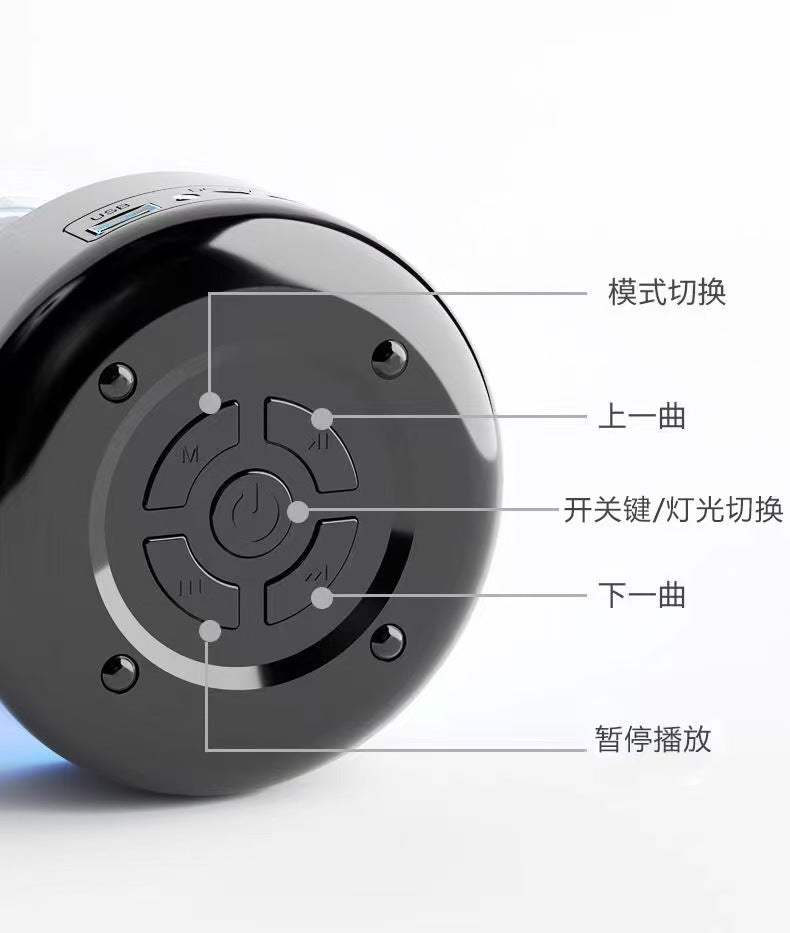 Bafle bluetooth + Luz LED Speaker Z5